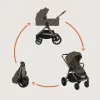 Lionelo Layla 2in1 Multifunkciós babakocsi - Beige Taupe