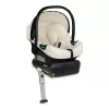 Lionelo Astrid I-Size Babahordozó + bázistalp Set 40-87 cm - Beige Cream