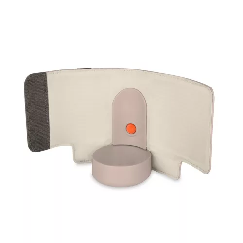 Lionelo Thermup Go Evo hordozható cumisüveg-melegítő - Beige Taupe