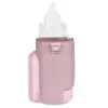 Lionelo Thermup Go Evo hordozható cumisüveg-melegítő - Pink Mist