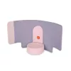 Lionelo Thermup Go Evo hordozható cumisüveg-melegítő - Pink Mist