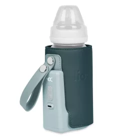   Lionelo Thermup Go PLUS hordozható akkumulátoros cumisüveg-melegítő - Green Graphite