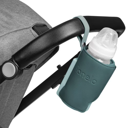 Lionelo Thermup Go PLUS hordozható akkumulátoros cumisüveg-melegítő - Green Graphite