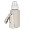 Lionelo Thermup Go PLUS hordozható akkumulátoros cumisüveg-melegítő - Beige Calm