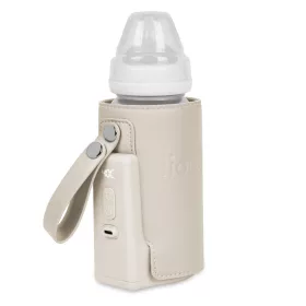   Lionelo Thermup Go PLUS hordozható akkumulátoros cumisüveg-melegítő - Beige Calm