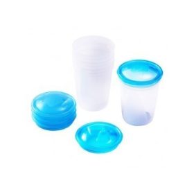 BabyOno Anyatejtároló poharak + itatócsőr