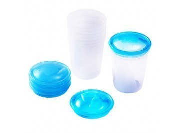 BabyOno Anyatejtároló poharak + itatócsőr