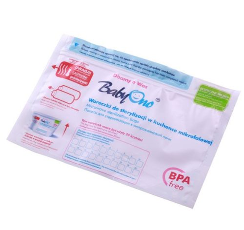 BabyOno Mikrós fertőtlenítőzacskó, 5 db