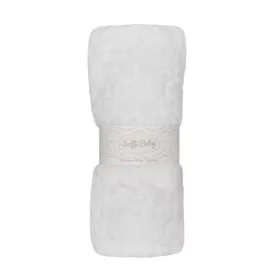 Soffi Baby takaró plüss dupla 75x100cm - fehér