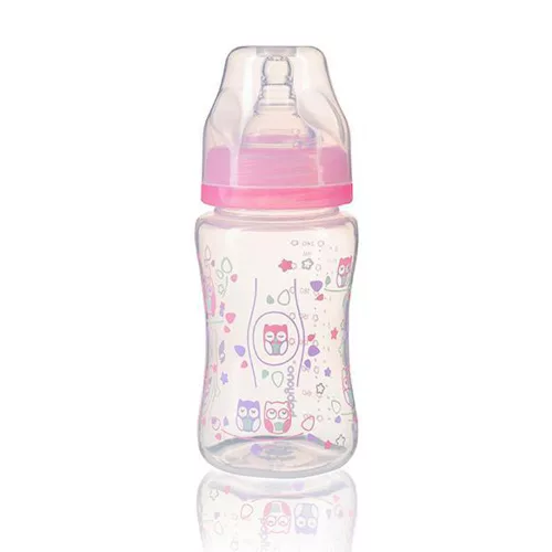 BabyOno Cumisüveg műanyag szélesnyakú anticolic 240ml 403