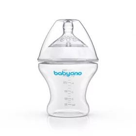   BabyOno Cumisüveg, Natural Nursing, műanyag, Anti-Colic, 180 ml, 1450