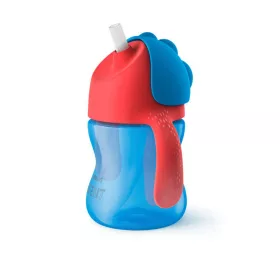  Philips AVENT Itatópohár rugalmas szívószállal 200ml 9hó - fiús