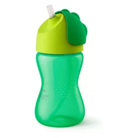   Philips AVENT Itatópohár rugalmas szívószállal 300ml 12hó - fiús
