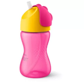   Philips AVENT Itatópohár rugalmas szívószállal 300ml 12hó - lányos