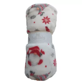 Soffi Baby takaró plüss dupla 75x100cm - Vajszín Manós