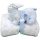 Gamberritos wellsoft takaró 80x110cm plüss játékkal maci - kék 10162