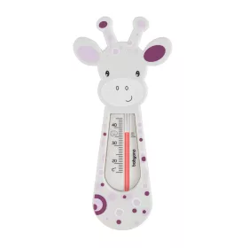 BabyOno Vízhőmérő zsiráf - fehér-lila 776/02