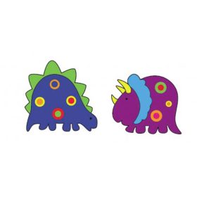 Marko Falidekor habszivacs - dínók SRP-011