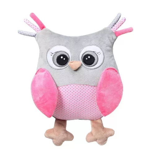 BabyOno Csörgő Sofia bagoly, plüss, 30cm, két színben, 441
