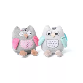   BabyOno Játékfigura, Sofia bagoly, plüss, rezgő, 21 cm, két színben, 442