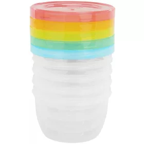 Badabulle - Ételtároló maxi, 5x250ml, Fun, B004304