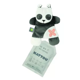   Nattou szundikendő plüss hideg/meleg terápiás gélpárnával BuddieZzz - panda