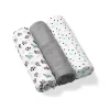 BabyOno bambusz textilpelenka színes 3db - szürke 397/02
