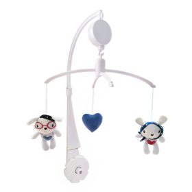 Kikkaboo plüss zenélő-forgó - Love Rome