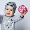 BabyOno rágóka Ortho gömb szilikon - világoskék 489/01