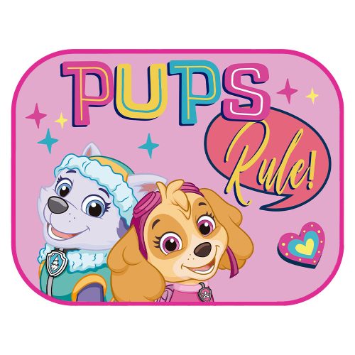 Seven Polska árnyékoló 2 db-os 44x35cm - Mancs őrjárat lányos