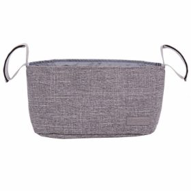 Kikkaboo Zoe rendezőtáska babakocsira, világosszürke