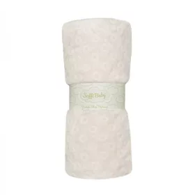 Soffi Baby takaró plüss dupla 75x100cm - vajszín