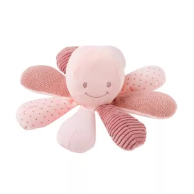   Nattou foglalkoztató játék plüss Lapidou Octopus - rózsaszín