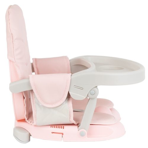 Kikkaboo székre rögzíthető, összecsukható etetőszék, Pappo - pink