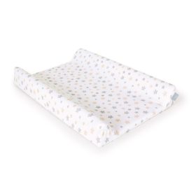   Ceba Pelenkázólap huzat, pamut (50x70-80) 2db/csomag - szürke sárga csillagos