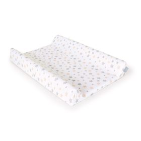   Ceba Pelenkázólap huzat, pamut (50x70-80) 2db/csomag - sötétszürke sárga csillagos