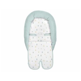   Kikkaboo memóriahabos fejszűkítő autósülésbe, Menta háromszögek