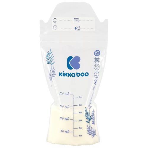Kikkaboo anyatejtároló tasak, 200ml, 25db