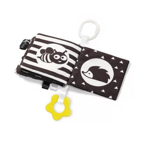 BabyOno Játékkönyv, BLACK AND WHITE, puha, 542