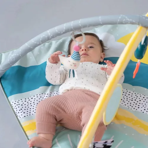 Taf Toys játszószőnyeg - játékhíddal Mini Moon 12655