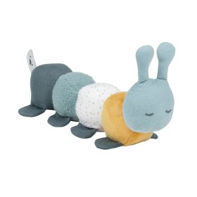   Nattou foglalkoztató plüss játék Lapidou Hernyó - zöld-sárga