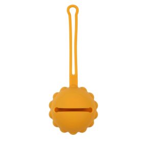 Nattou szilikon cumitartó tok - curry