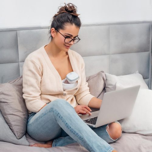 BabyOno Mellszívó Shelly, elektromos, viselhető, 1000