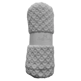 Soffi Baby takaró plüss dupla 75x100cm - szürke