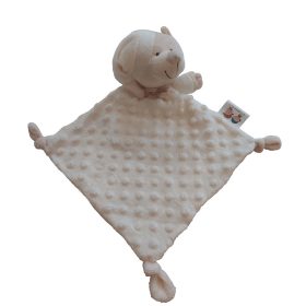   Gamberritos szundikendő plüss buborékos anyagú maci - bézs