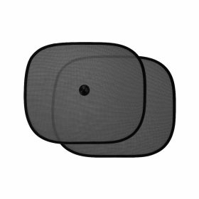 Akuku - Autós napellenző, 36 x 44 cm, 2 db, fekete