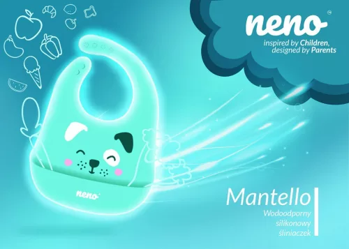 Neno előke szilikon állítható - Mantello