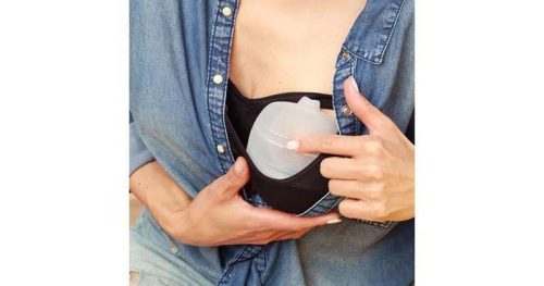 BabyOno Tejgyűjtő kagyló, MILK ME!, vákuumfunkcióval, 1400