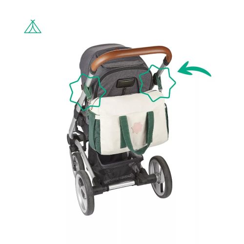 Badabulle - Pelenkázótáska, BOWLING, Safari, B043034