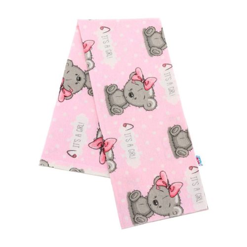 New Baby pelenka flanel - It's a GIRL